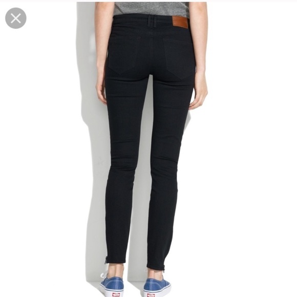 Madewell Ankle Zipper Skinny Jeans - Picture 2 of 4